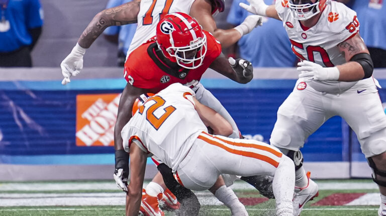 17) Atlanta Falcons- DL Mykel Williams, Georgia