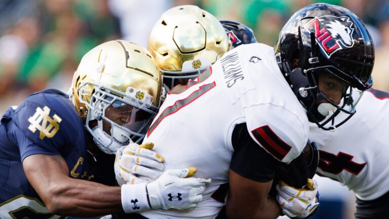 Week 2 - Northern Illinois Huskies 16 - Notre Dame Fighting Irish 14