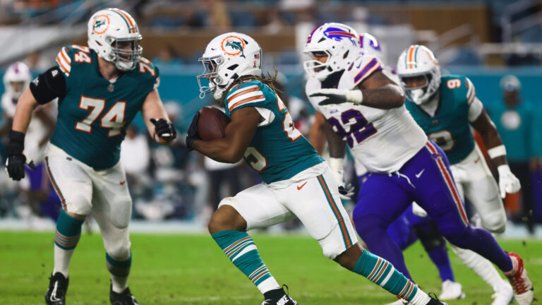 8) RB Jaylen Wright, Miami Dolphins