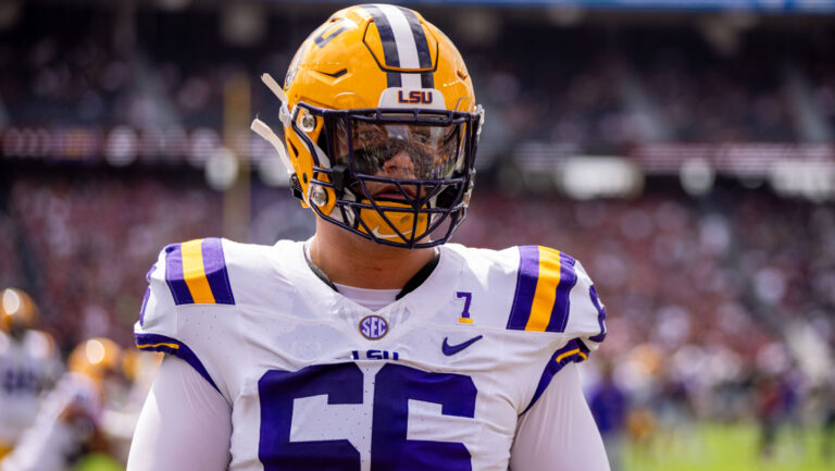 8) New England Patriots- OT Will Campbell, LSU
