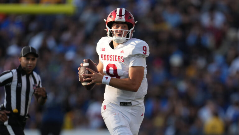 4. Kurtis Rourke, QB, Indiana
