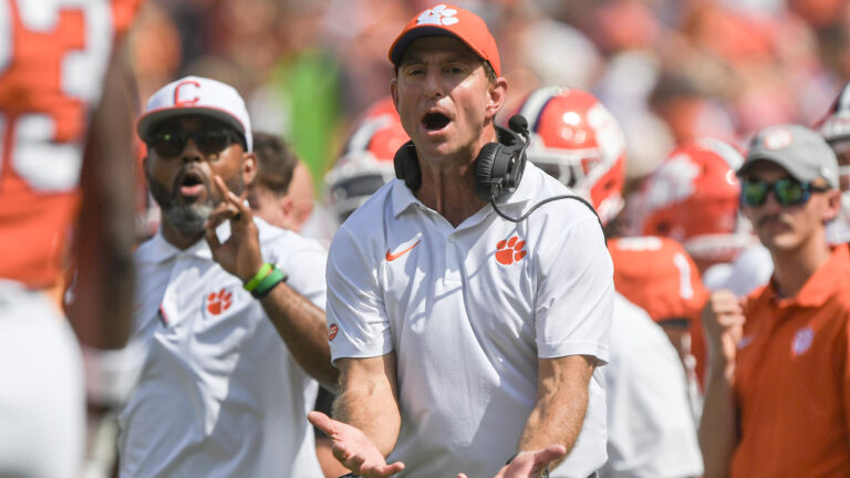 No. 15 Clemson Tigers (-14.5) vs. Florida State Seminoles