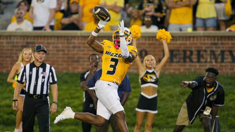 16) Denver Broncos- WR Luther Burden III, Missouri