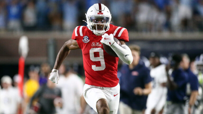 7) Tre Harris, Ole Miss