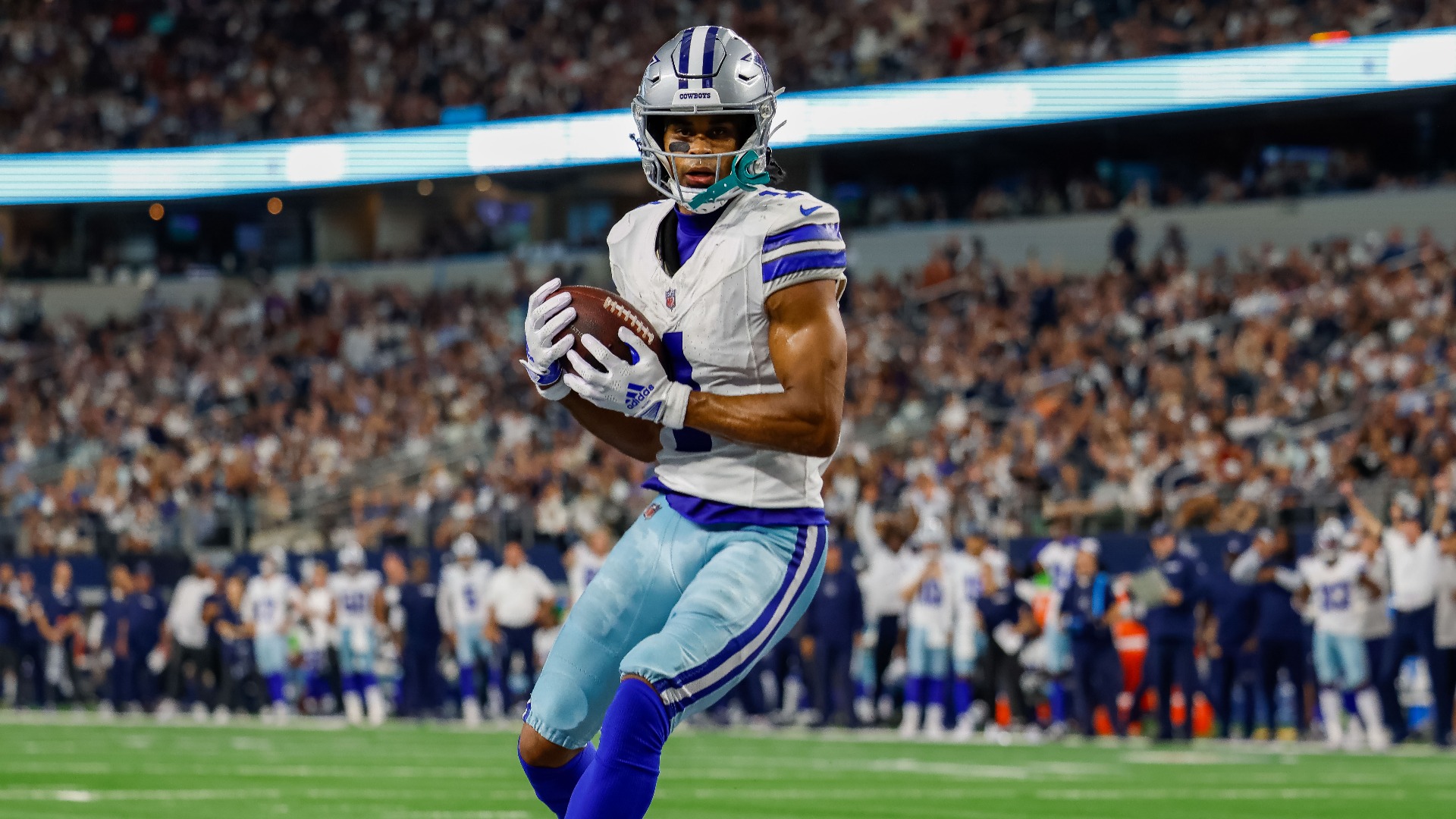 WR: Jalen Tolbert - Dallas Cowboys (7.6% rostered)