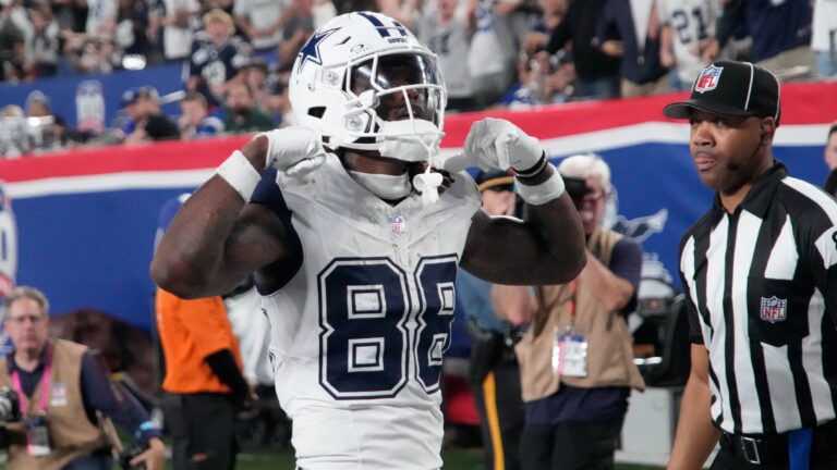2. DAL CeeDee Lamb vs. Detroit Lions