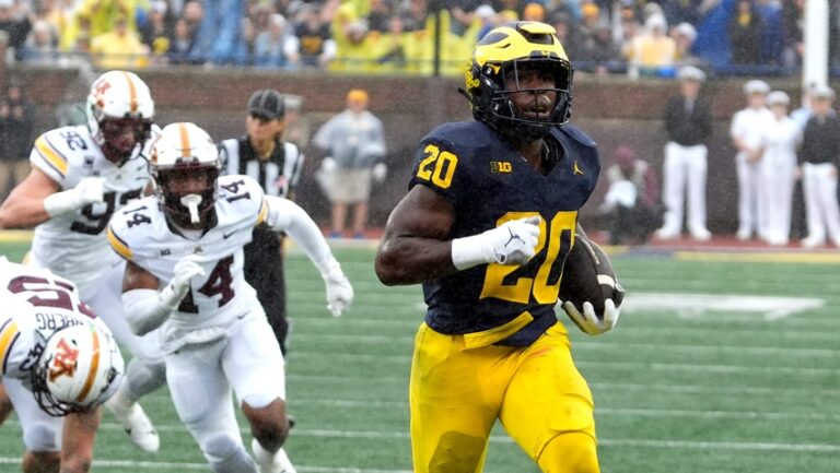 3:30 pm ET | No. 24 Michigan (4-2, 2-1) @ No. 23 Illinois (5-1, 2-1) | CBS