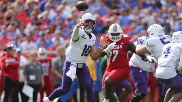 5) Josh Hoover, TCU Horned Frogs