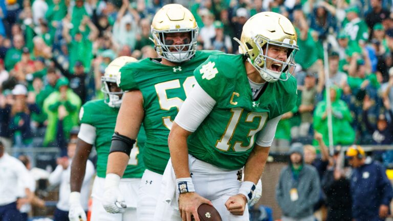 6) Notre Dame Fighting Irish