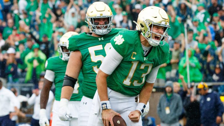 No. 12 Notre Dame Fighting Irish (-11.5) vs. Georgia Tech Yellow Jackets