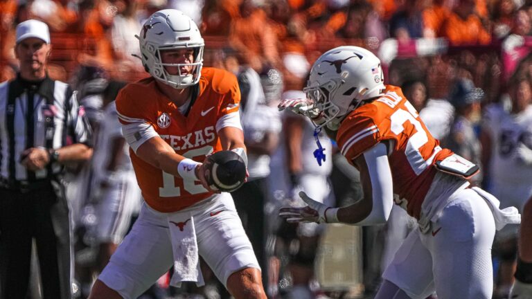 1. Texas Longhorns (SEC Champion)
