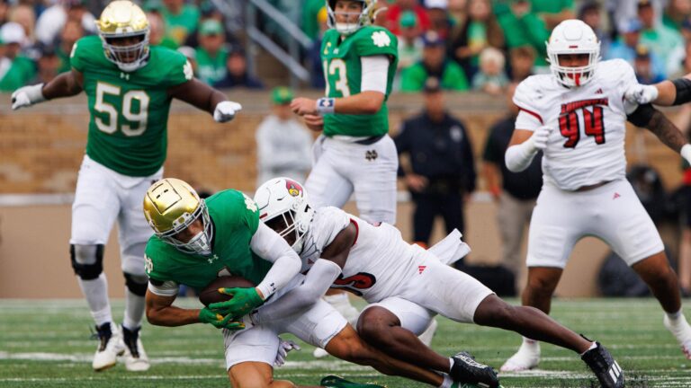 Week 5 - Notre Dame Fighting Irish 31 - Louisville Cardinals 24