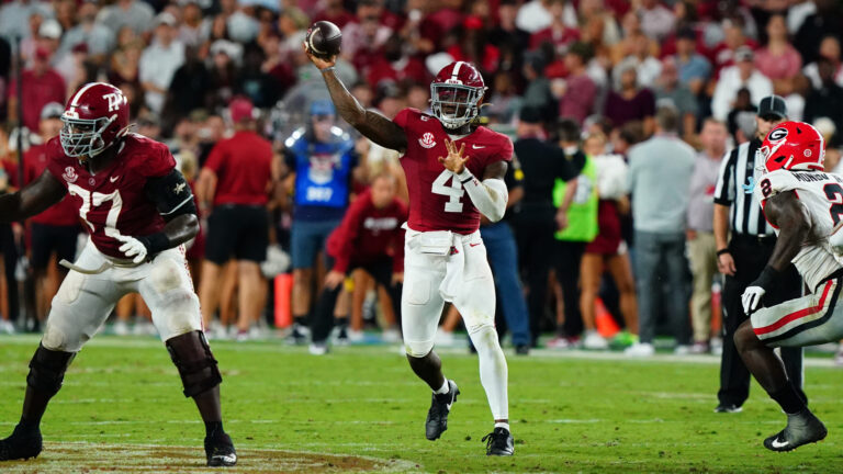3) Jalen Milroe, Alabama Crimson Tide