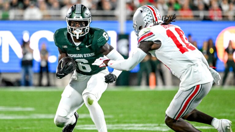8) WR Nick Marsh, Michigan State