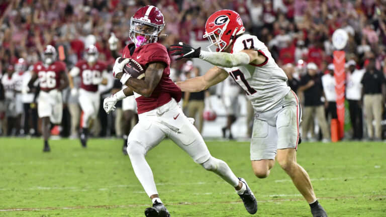 4) WR Ryan Williams, Alabama