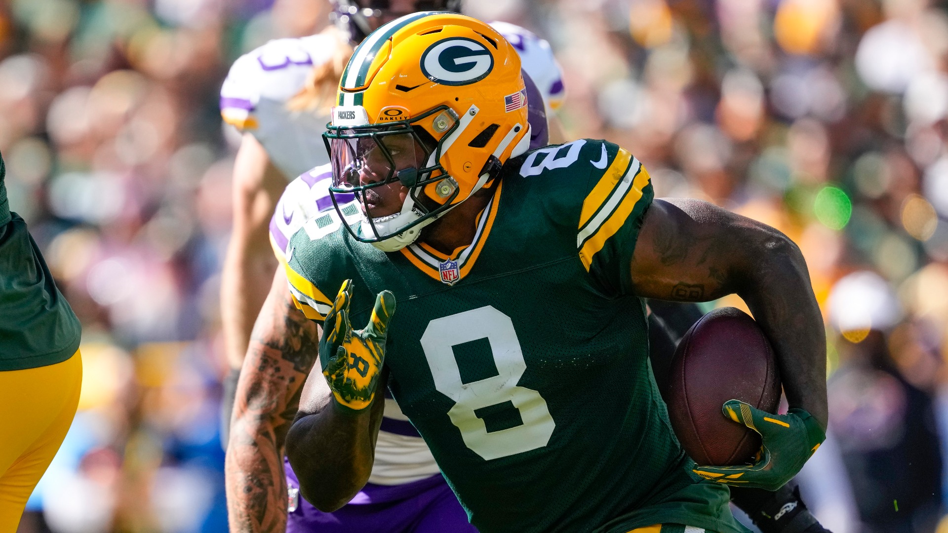 Packers @ Rams: Josh Jacobs Over 67.5 Rushing Yards (-113)