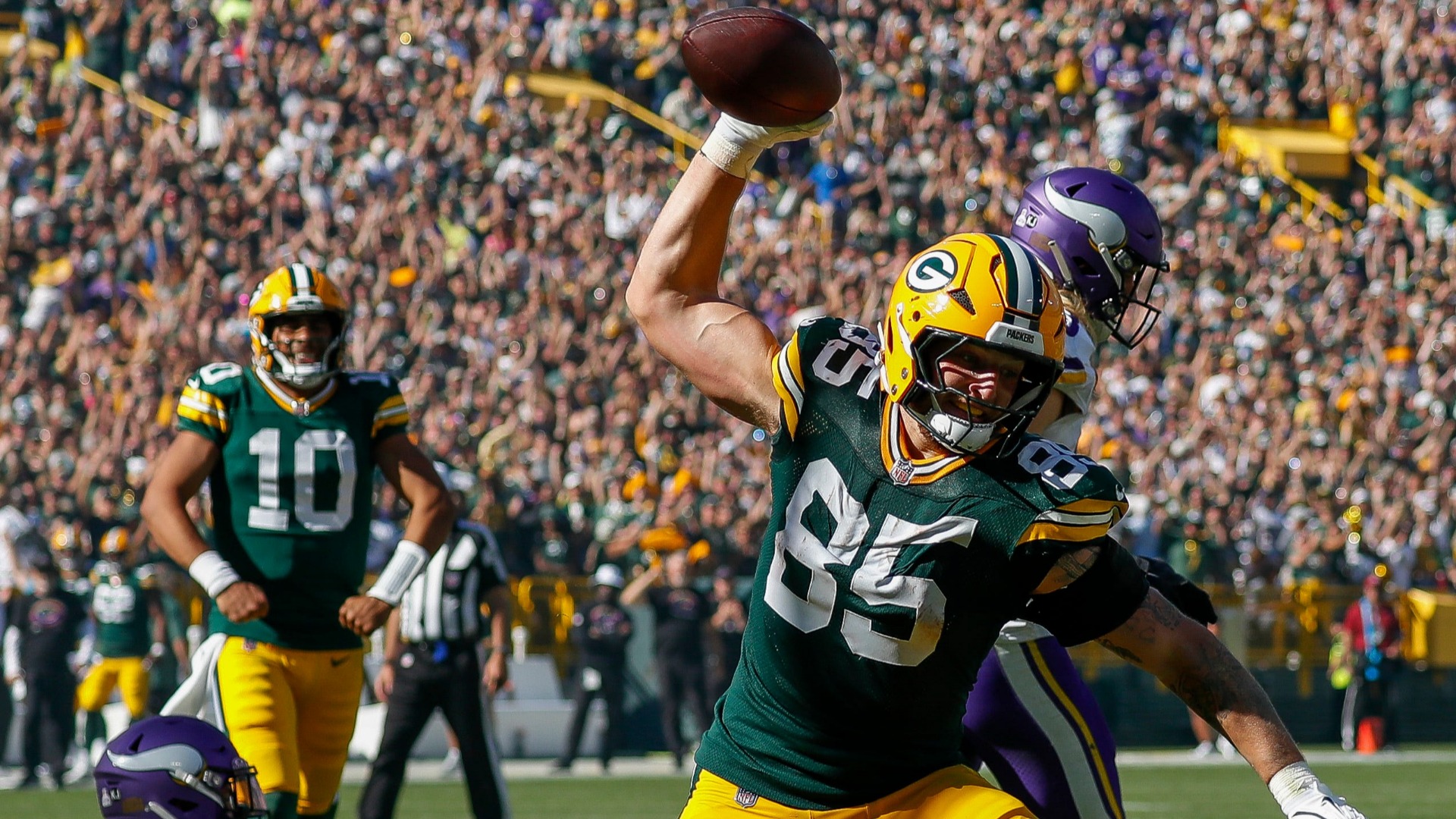 TE: Tucker Kraft (4.7% rostered)