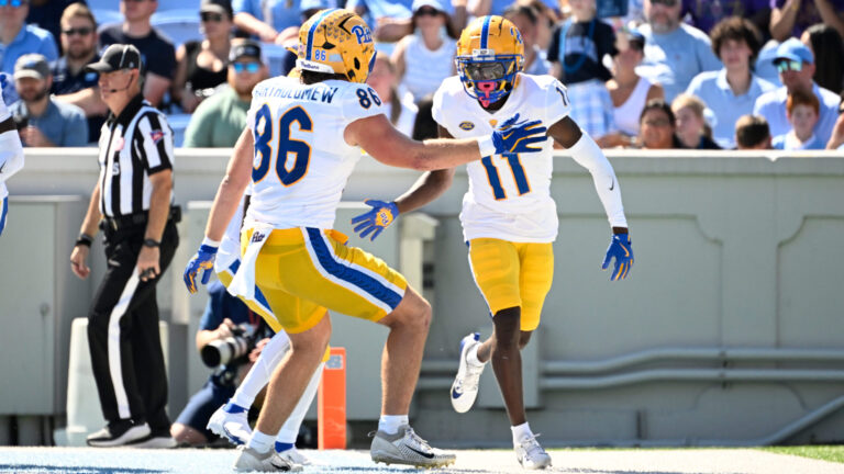 1. (tied) Pittsburgh Panthers: 5-0