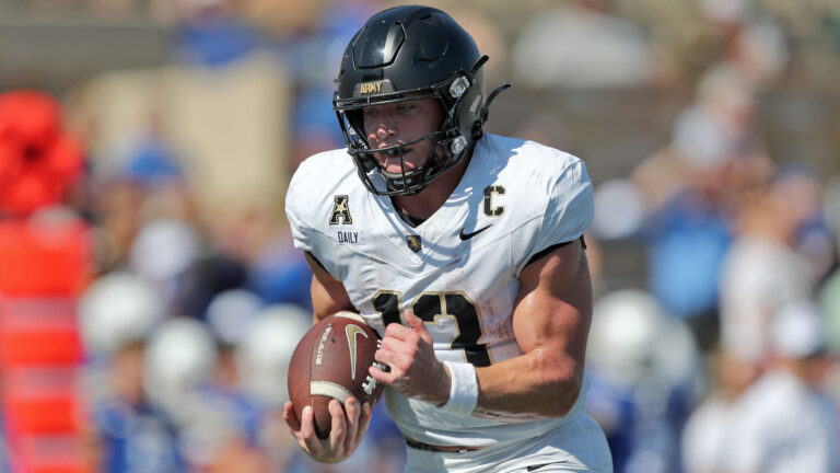 1. (tied) Army Black Knights: 5-0 ATS