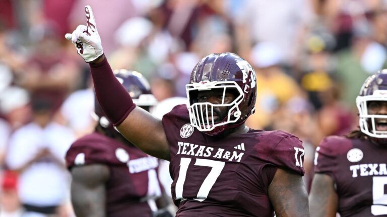 No. 14 Texas A&M Aggies (-14.5) vs. Mississippi State Bulldogs