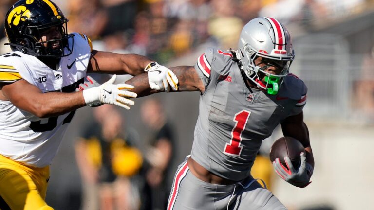 Noon ET | Nebraska (5-2, 2-2) @ No. 4 Ohio State (5-1, 2-1) | FOX