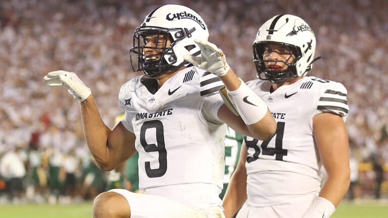 7. Iowa State Cyclones (5-0)