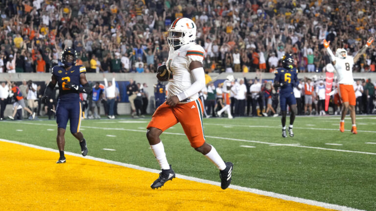 #3 - Miami Hurricanes (ACC Champion)