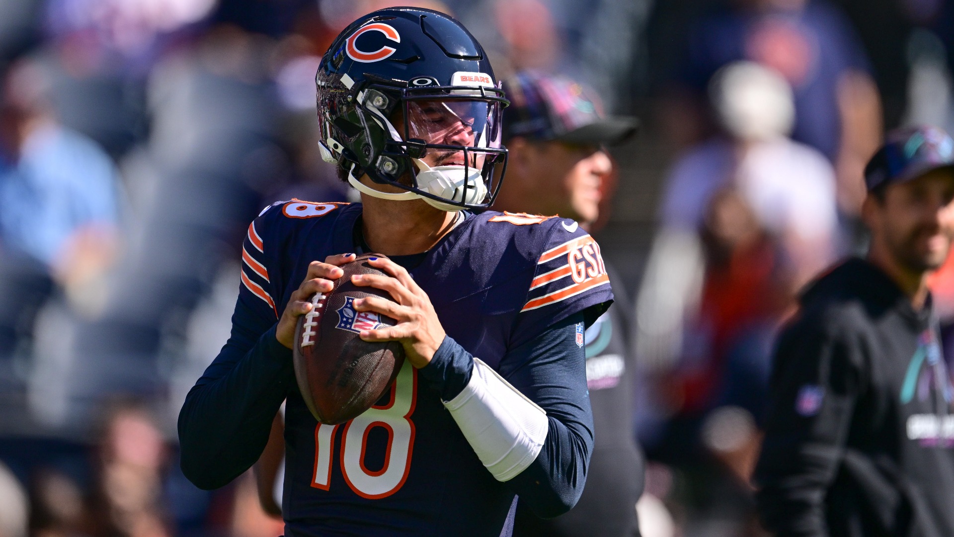 QB: Caleb Williams - Chicago Bears (44.6% rostered in ESPN leagues)