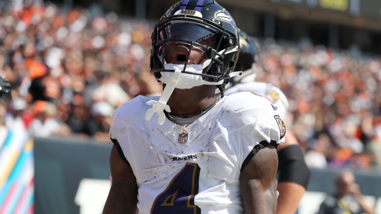 3. BAL Zay Flowers vs. Washington Commanders