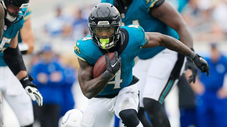 RB: Tank Bigsby - Jacksonville Jaguars (9.5% rostered)