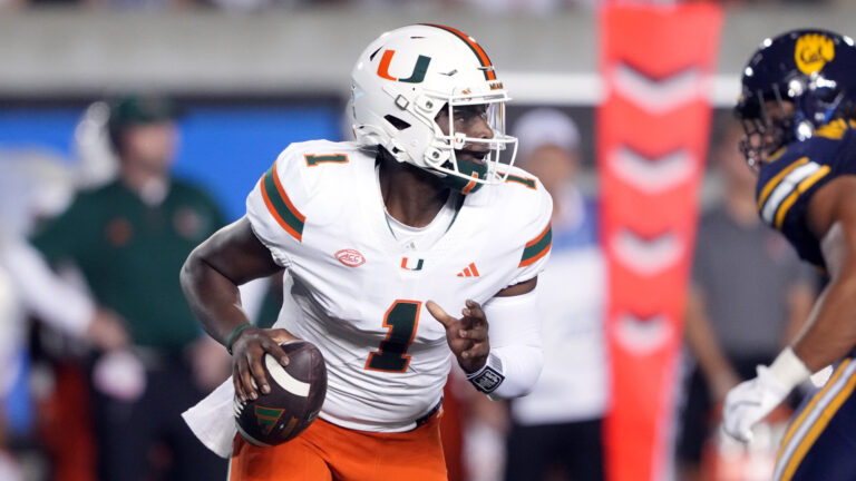 Florida State Seminoles vs. No. 6 Miami Hurricanes (-20.5)