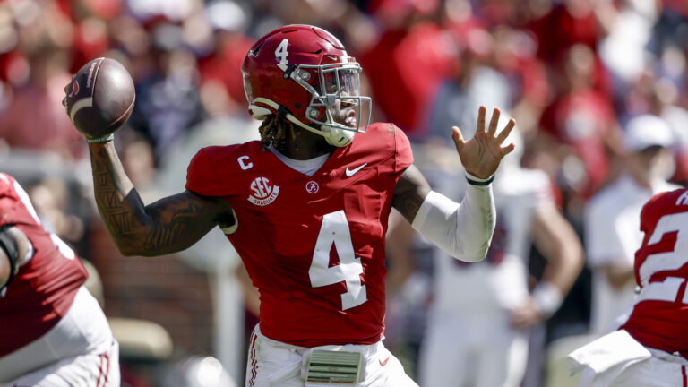1. Jalen Milroe, Alabama