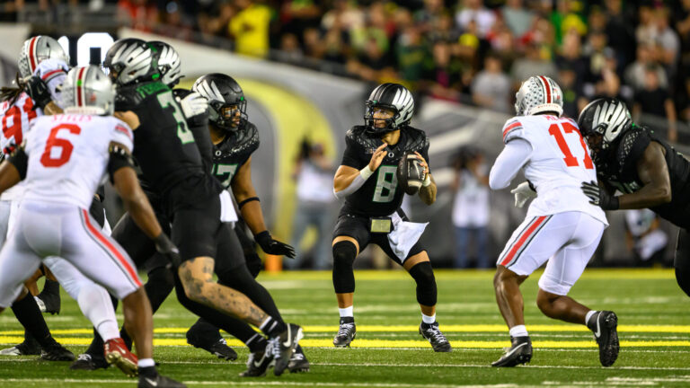 1. Oregon's Offensive Line Won