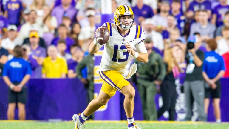 8) Garrett Nussmeier, LSU