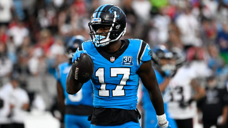 6) WR Xavier Legette, Carolina Panthers