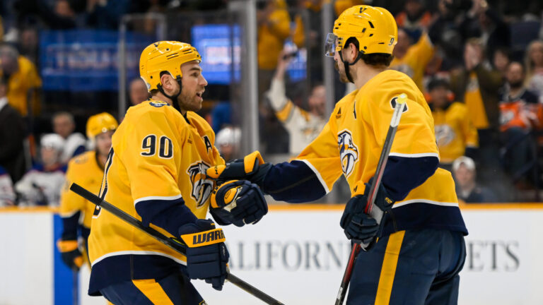 Nashville Predators: Filip Forsberg - Ryan O'Reilly - Gustav Nyquist
