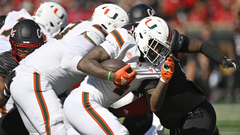 10. Texas A&M Aggies at 7. Miami Hurricanes