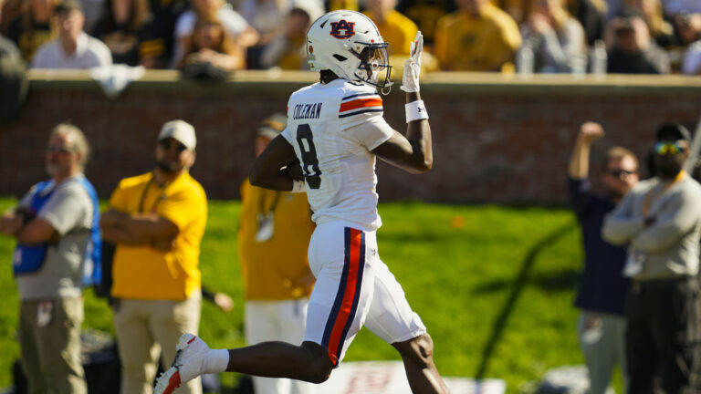 7) Auburn Tigers (2-5)