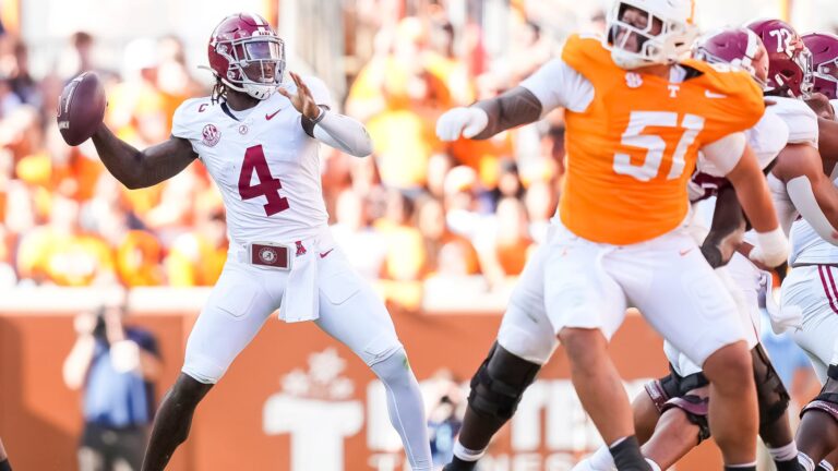 Jalen Milroe is a Work in Progress As a Passer