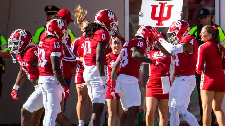 Indiana (-7.5) at Michigan State - Saturday at 3:30