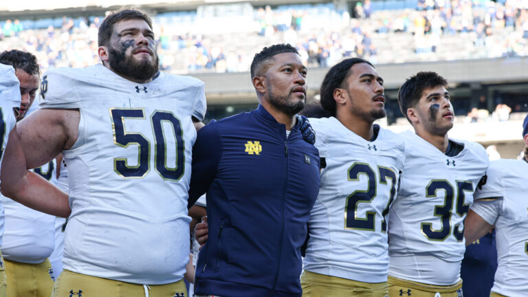 9. Ohio State Buckeyes at 8. Notre Dame Fighting Irish