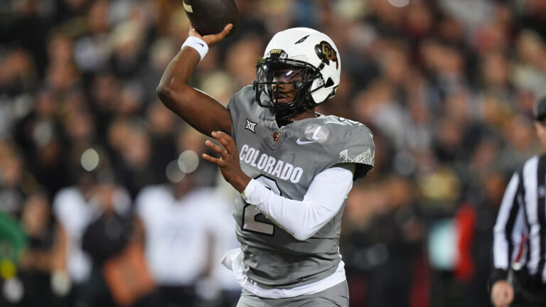 2) (tied) Shedeur Sanders, Colorado Buffaloes