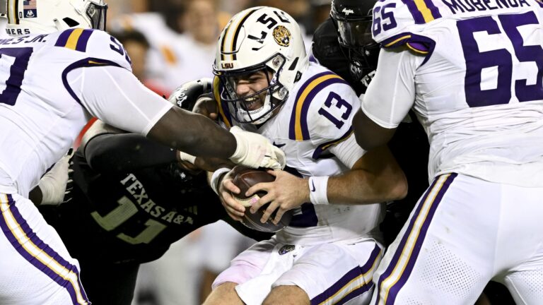 9. Lack of Running Game Haunts LSU Again
