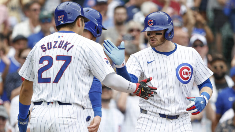 Trade Ranger Suárez to the Cubs for Ian Happ or Seiya Suzuki