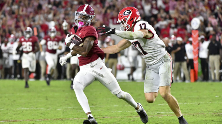 5) WR Ryan Williams, Alabama