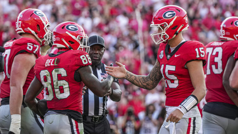 7) Georgia Bulldogs