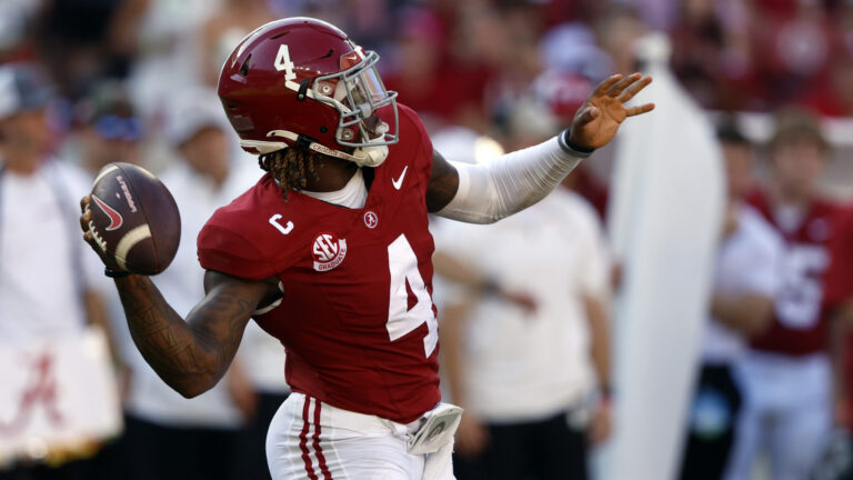 1. Jalen Milroe, Alabama
