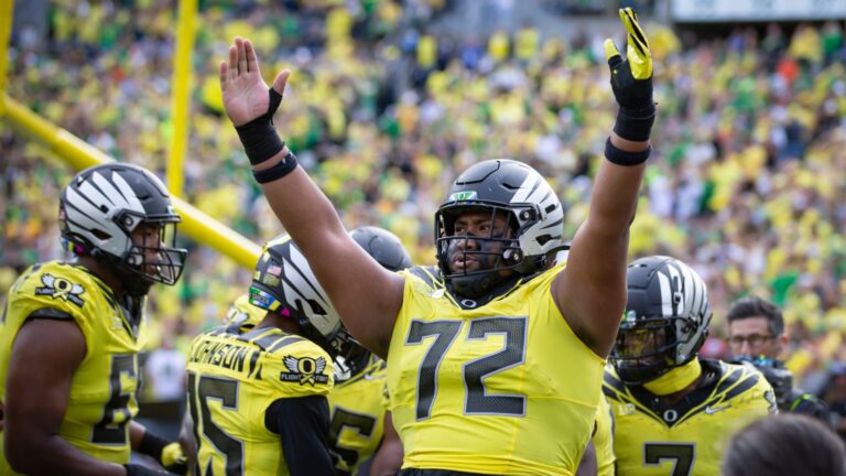 Cotton Bowl: No. 1 (1 seed) Oregon vs. No. 3 (5 seed) Ohio State