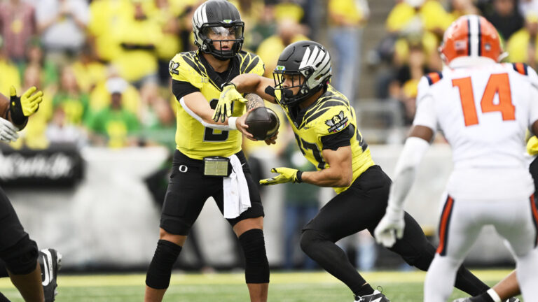 1. Oregon Ducks (Big Ten Champion)