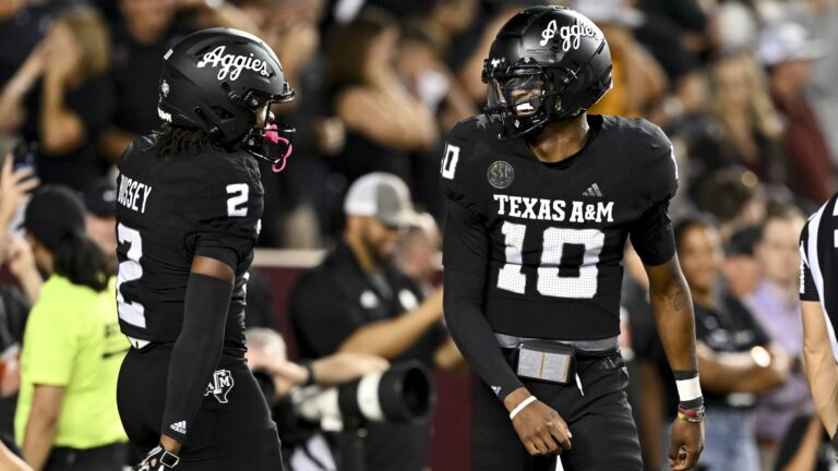 1) Texas A&M Aggies (7-2)